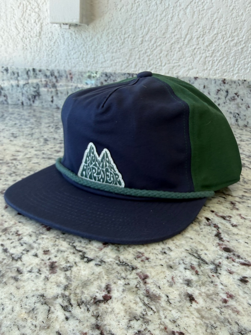 Mountain Hardwear Canvas 5 Panal Hat Unisex Blue Gorpcore Adjustable Outdoor New